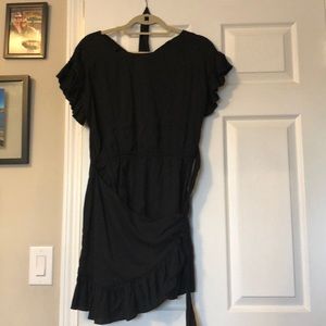 Vici black wrap dress!